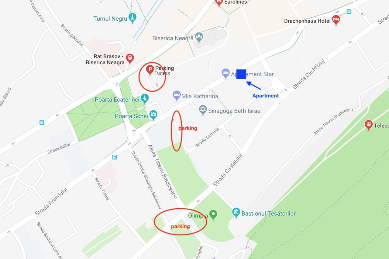 Poarta Schei Apartment Brašov Exteriér fotografie